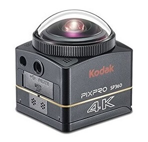 Kodak SP360 4K Explorer Pixpro Action Kamera Pack schwarz